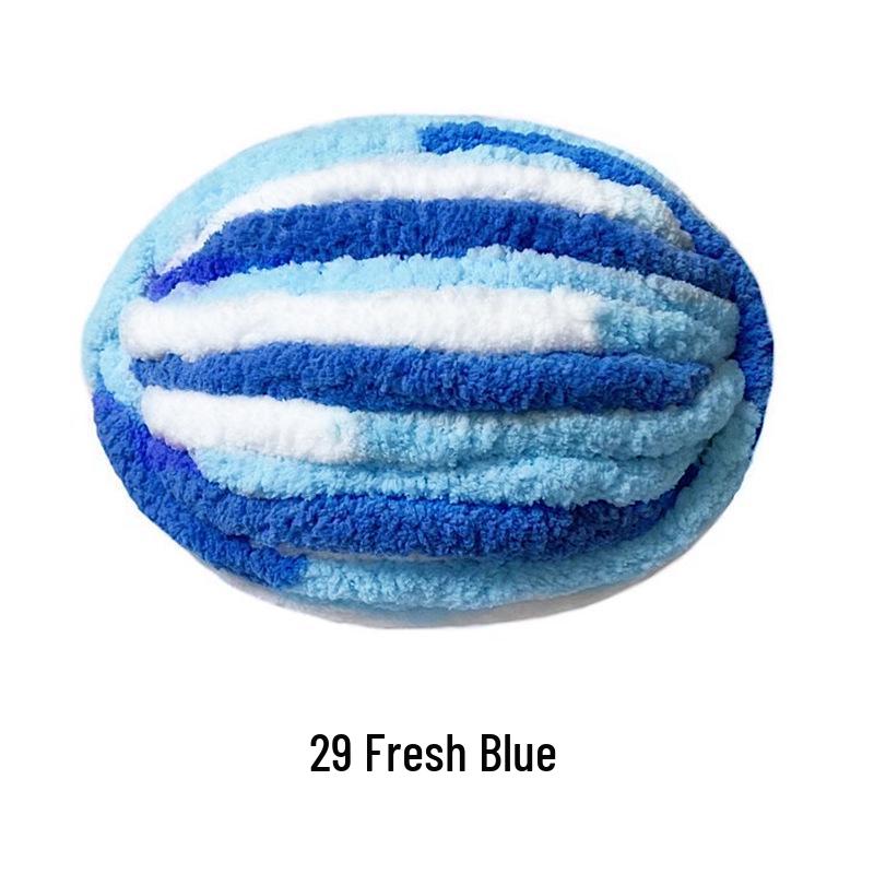 Robustní vlněná příze DIY sada: Ledový bar deka, šála, pelíšek pro kočku, čepice, podložka, kočičí ocas, materiály pro ruční pletení