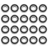 The New 20PCS 6203-RS Ball Bearing Kit - Bearing Steel And Double Rubber Sealed Miniature Deep Groove Ball Bearing Kit Set (17X4