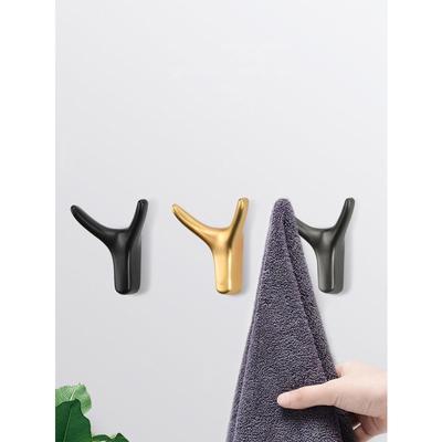 Wandaufhänger im nordischen Stil, Y-förmige Wandhaken mit Schrauben, Kleidersäcke, Schlüssel, Hängegestell für Eingangsbereiche, Schlafzimmer, Badezimmer, Küchen