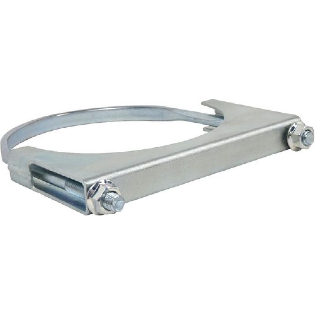 3.5 inch U Bolt Clamp Muffler Exhaust Clamp Saddle Style Heavy duty - Zinc Plate