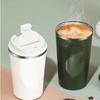 Large Capacity Stainless Steel Vacuum Insulated Coffee Cup Creative Minimalist Car Water Mug