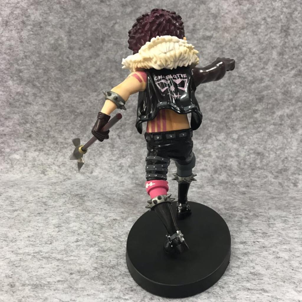 Anime One Piece Figure 20cm Charlotte Katakuri Battle Figure Model PVC Toys Doll Collection Desktop Decoration Gift