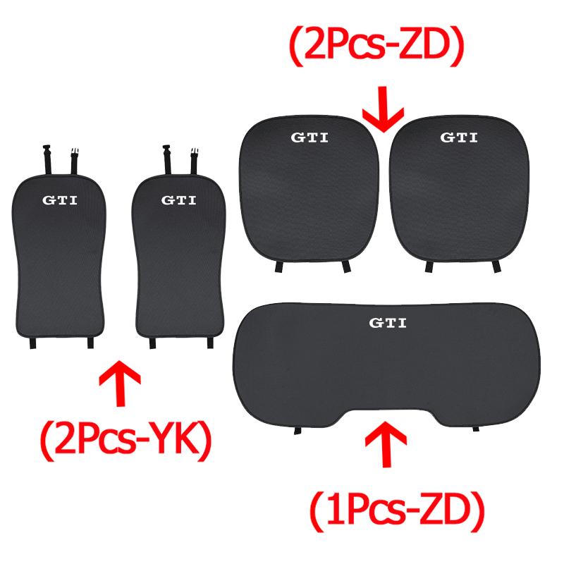 Voor VOLKSWAGEN VW Volkswagen Autostoelhoes IJszijde Kussen Beschermkussentjes Voor VW GTI Polo Golf Passat Tiguan Arteon Touareg CC