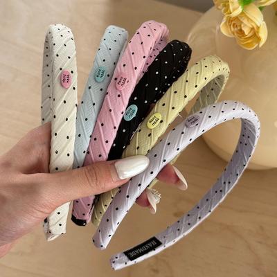 Haarband für Frauen Mädchen Stirnband Zubehör Schleife führend Mode beliebt Make-up Koreanisch süß Reifen Waschen Süßigkeiten Kawaii kpop neu