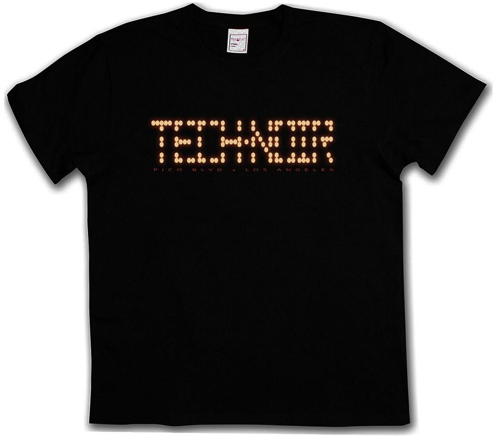 

TECH NOIR LOS ANGELES CLUB T-SHIRT Terminator Technoir Cyber Movie TV M