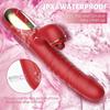 Cunnilingus Vibrator Retractable Swivel Dildo Clitoral Stimulator Female Intimate Sex Toys Female Dildo G-spot Vibrator Masturbator Vagina Vibrator