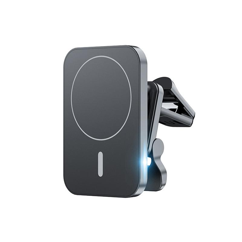 Magnetic Car Holder For Iphone 12 13 14 Pro Max Magsafe 15w Wireless Fast Chargers Cell Phone Car Accessories Induction Charger