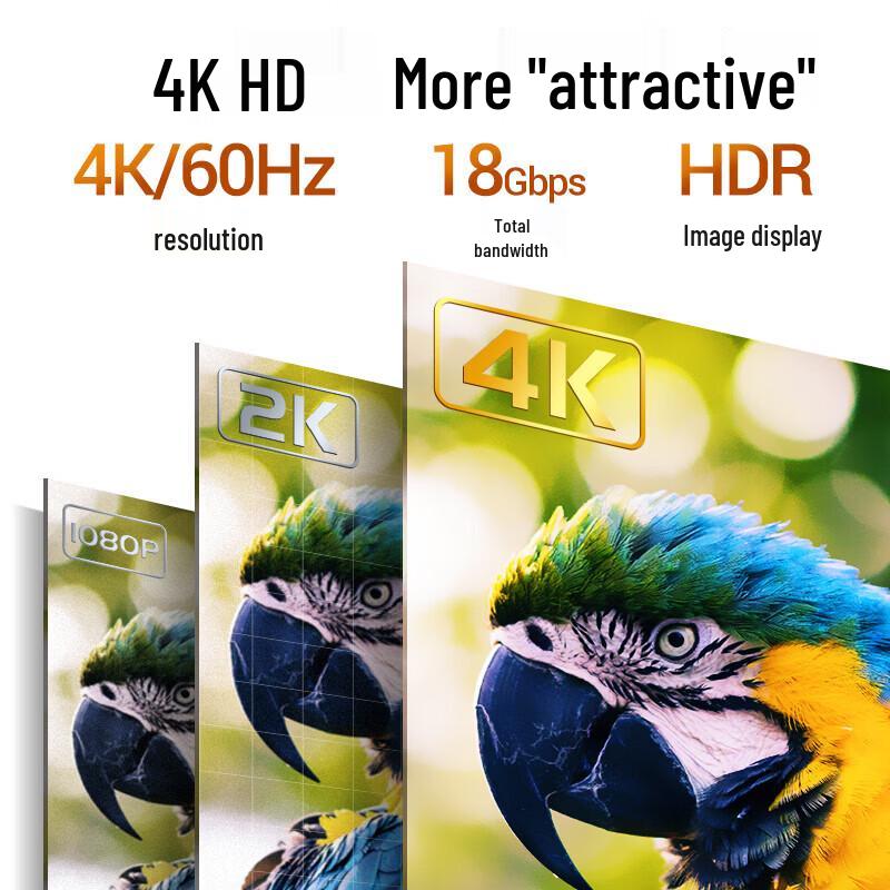 LLHY HDMI Digital HD Cable with Elbow Connector