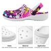 Printed Garden Shoes EVA Clogs Women Men Lightweight Breathable Slip On Beach Pool Bathroom Home Summer Sandals Daily Sandals