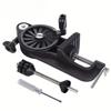 Two-way Fishing Line Winding Machine Fishing Adjustable Portable Bench Clamp Fishing Reel Light and Portable Adjustable Pressure Relief