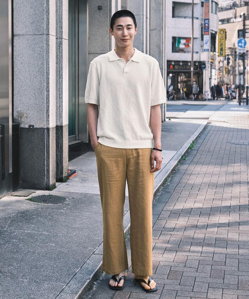 STCO Diems Linen Comfort Pants_Beige (Wide Fit)_Dpaxb62Wsd