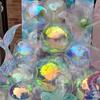 10in/22in/32in Rainbow Colorful 4D Holographic Balloon 4D Aluminum Foil Balloon Mermaid Rainbow Party Sparkling Party Decoration
