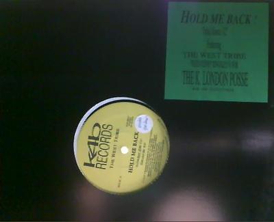 12inch Record WEST TRIBE - Hold Me Back K4B86249 K4B Records 1994 US Dance & Electronica Used