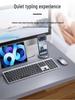 Ultra-Slim Bluetooth Wireless Keyboard & Mouse Set: Silent, Rechargeable, Unlimited Keys for Laptop & Office Use