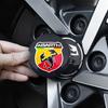 4pcs 56mm 60mm 65mm Car Wheel Center Emblem Hub Caps Stickers For 500 Punto Abarth Stilo Palio Bravo Doblo Aegea Strada