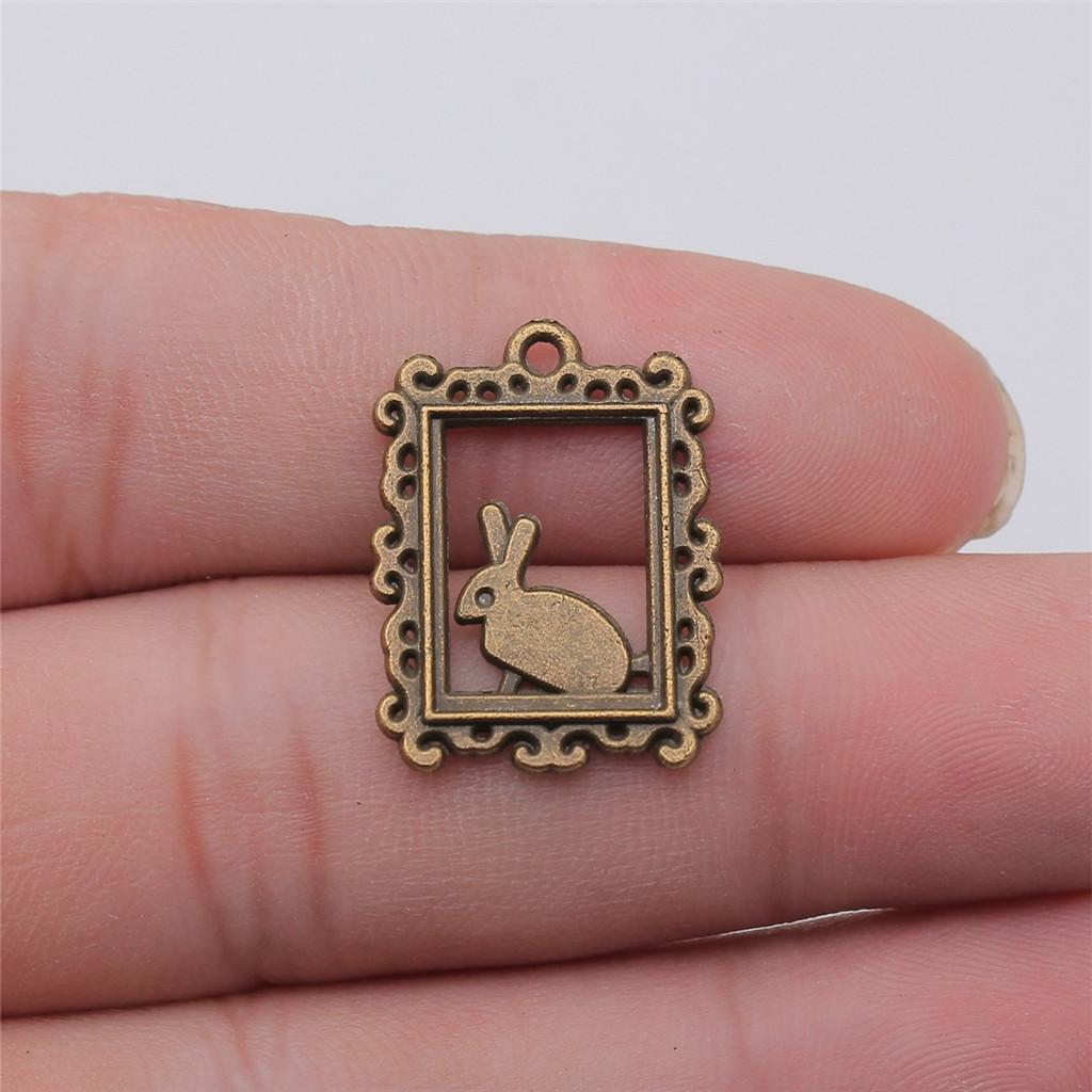 Charms Pig Sheep Cow Rabbit Pendants Wedding Jewelry Findings QC099