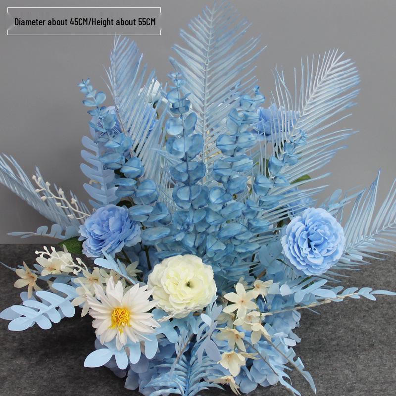 Artificial Wedding Aisle Flowers: Hotel Table Arrangements & Decorative Flower Balls for Stage and Welcome Area