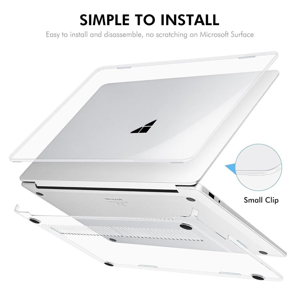 ENKAY HAT PRINCE Pro Microsoft Surface Laptop 13 (2095) Křišťálový kryt na notebook Pevný PC Anti Scratch Nárazuvzdorný kryt