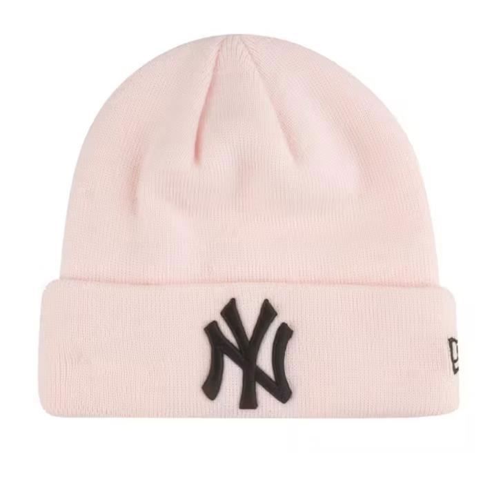 Bonnet - new era - neyyan - rose - 100% acrylique - mixte