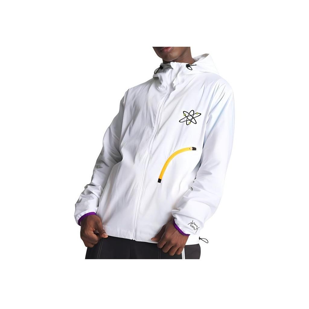 Puma X Dexters Laboratory Collaboration Logo Design Casual Loose Long Sleeve Jacket Men Jacket White 625334-01