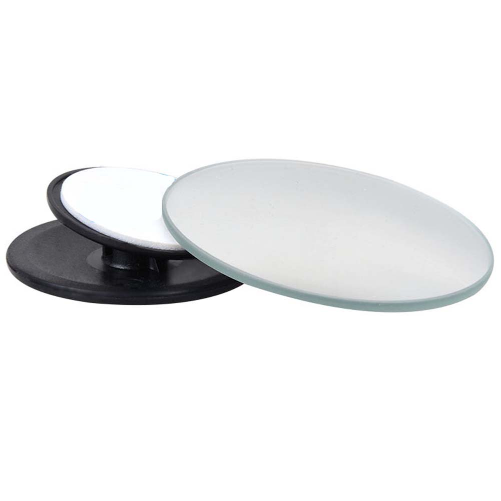 

Зеркало заднего вида для автомобиля HD с широким углом обзора 360 градусов, регулируемое, выпуклое, автомобильное зеркало заднего вида, безрамочные зеркала для слепых зон автомобиля