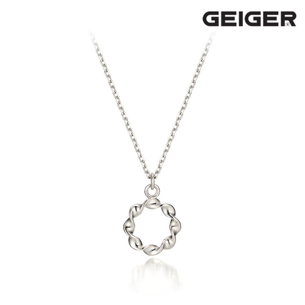 Geiger Wave Silver Necklace Gisvnn010