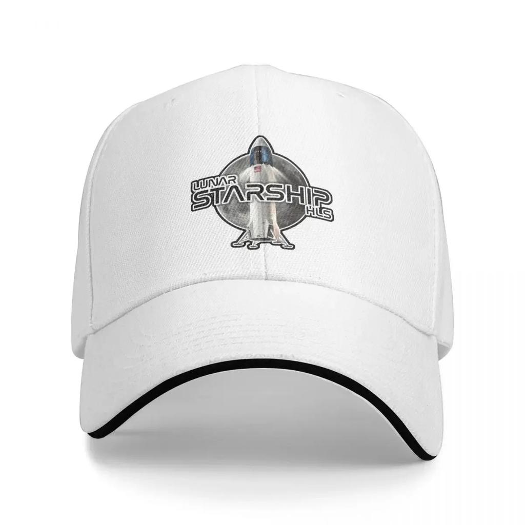 New SpaceX Lunar Starship HLS Baseball Caps Casquette Unisex Hats