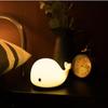 Rechargeable LED Nursery Night Light with , Adjustable Brightness, Portable Silicone Besides Lamps,