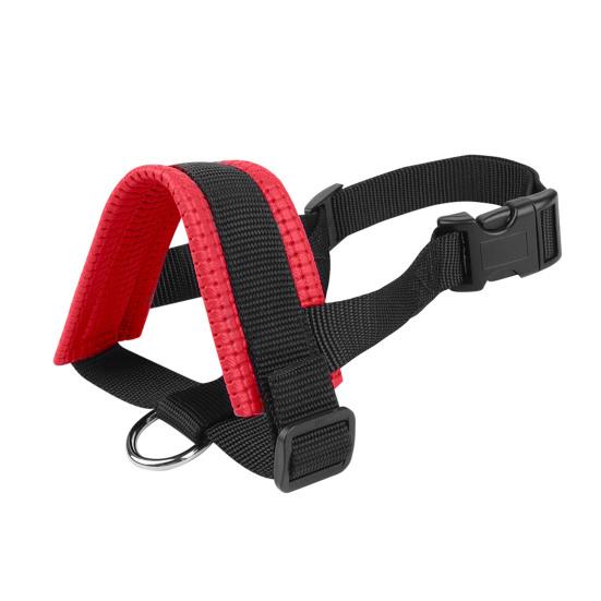 Hundemunnkurv Justerbar Løkke Nylon Munnkurv Pustende Anti-bjeffing Biting Tygging Munnkurv med Reflekterende Stropper for Liten Medium Stor Hund