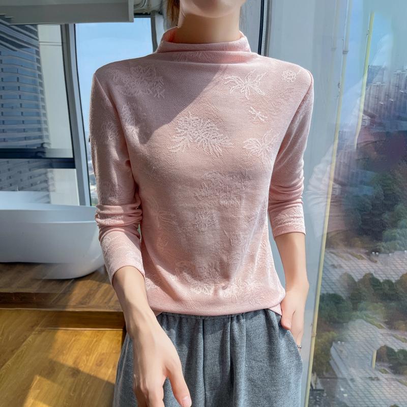 

Женский летний легкий свитер - 50% смесь шелка и полиэстера, дышащий повседневный свитер S розовый