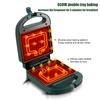 non-stick Sandwich Maker Fast Heating Toaster Home Breakfast Making Machine Kitchen Electric Baking Pan Roast Meat Omelette