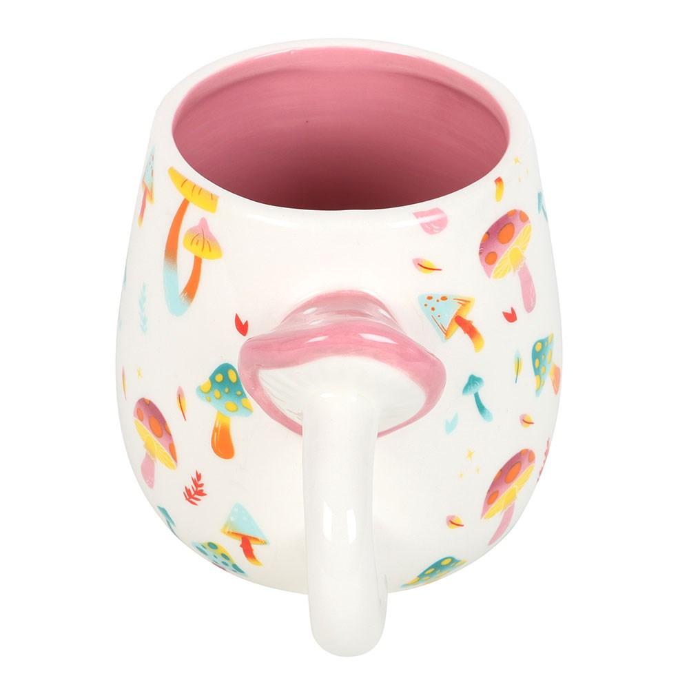 Something Different Funky Fungi Mushroom Handle Mug