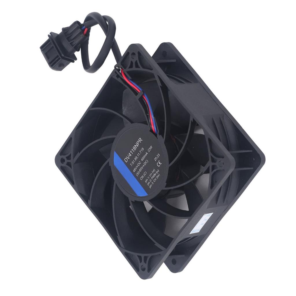 Axial Cooling Fan DV4118NPR 22W 450mA Forklift Fan for Linde R10C R12C R14C R14 R14G R16 R16G 20 20G 115 48V