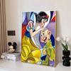 Disney Diamond Painting Snow White and The Seven Dwarfs Artistic Illustration 5D Full Diamond Art Mosaic DIY Embroidery Cartoon Wall Decoration