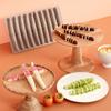 6 Cavity Long Silicone Cake Mould For Baking Even Dessert Home Or Parties
