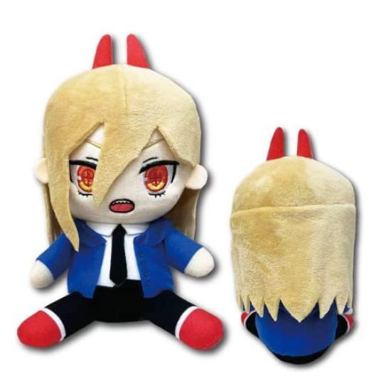 

Сидящая плюшевая игрушка S Человек-бензопила Пауэр