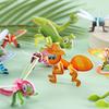 10pcs Cognition Insect Paper Jigsaw Puzzles Funny Cartoon Insect Paper Mode  School Rewards
