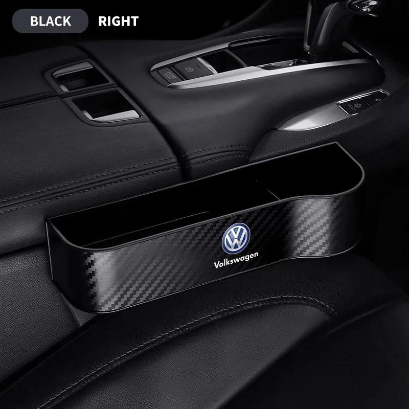 

New Car Seat Crevice Gaps Storage Box Seat Organizer Car Storag Box For Volkswagen Golf-5 6 7 Bora Jetta POLO MK4 Bora Passat B5