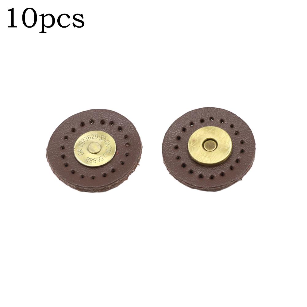 

Стильные магнитные застежки для аксессуаров сумок. Украсьте свои проекты своими руками этими круглыми кнопками. Набор из 10 штук. светло-коричневого