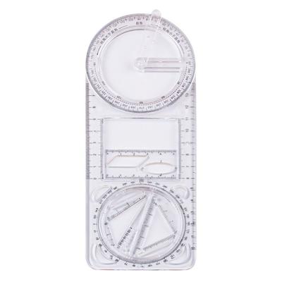 Multifunctional Geometry Ruler Activity Angle Drawing Template Drawing Ruler  Children Student