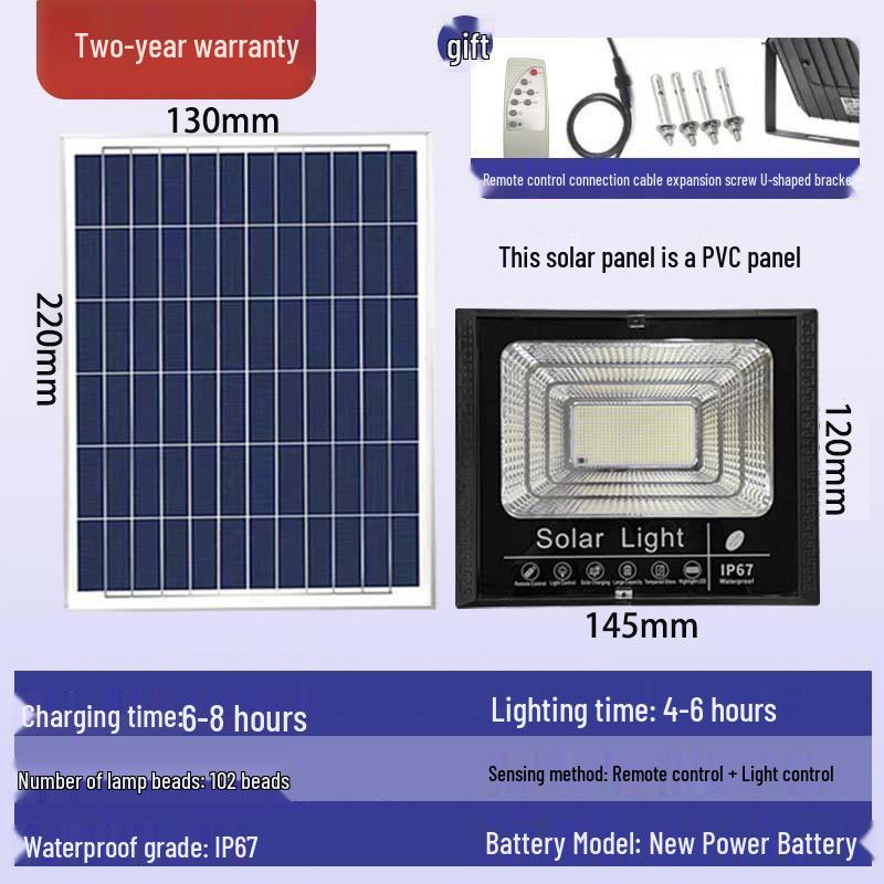 2026 Solar LED Outdoor & Indoor Waterproof Courtyard Street Lamp