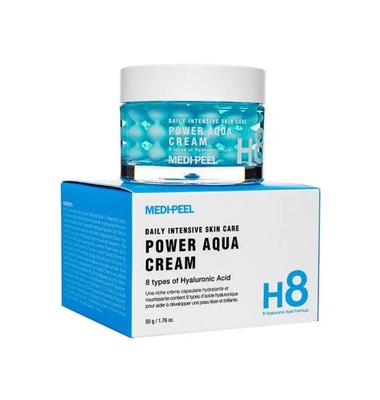 Moisturizing Cream with Peptide Capsules Power Aqua Cream 50 Ml