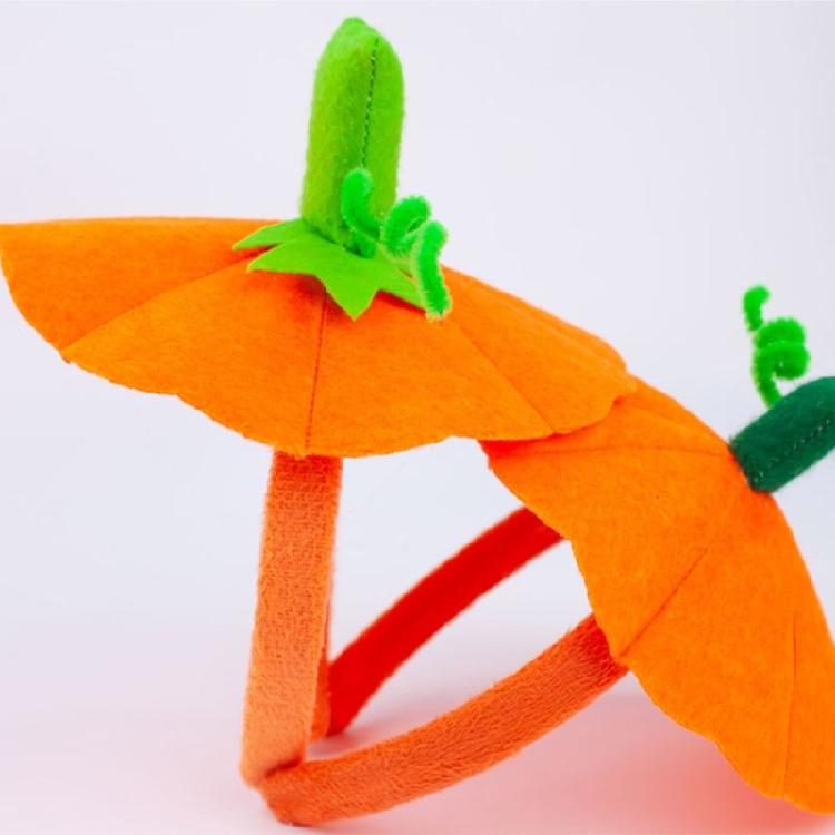 Pumpkin Costume Include Hairband, Skirt for Kid Birthday Halloween