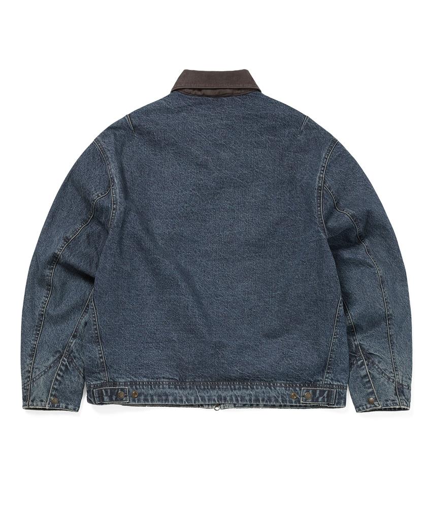 Thisisneverthat Denim Work Jacket Blue