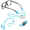 5 Pieces Per Set Adjustable Elastic Glasses Strap Soft Anti-slip Silicone Eyeglasses Rope High Quality Eyewear Lanyards