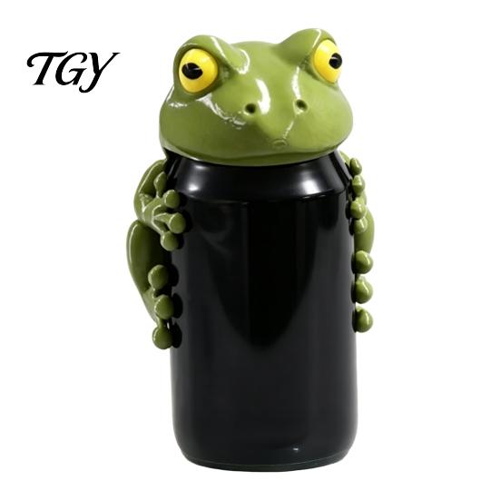 Atmosphere Desk Ornament Dinosaur Can Cover, Cute Animal Soda Holder for 375ml Cans, Cover Plastic Drink Stand Desk, Fun Party Home Bar Decor