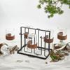 With Tray Tea Cup Rack Durable Water Cup Shelf Cup Accessories Glass Cup Stand  Gift
