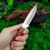 Forged Blade Butcher Boning Knife Wood Handle Utility Knife Chef Slicing Fish Fruit Steak Knife Cleaver Meat BBQ Kitchen Knives