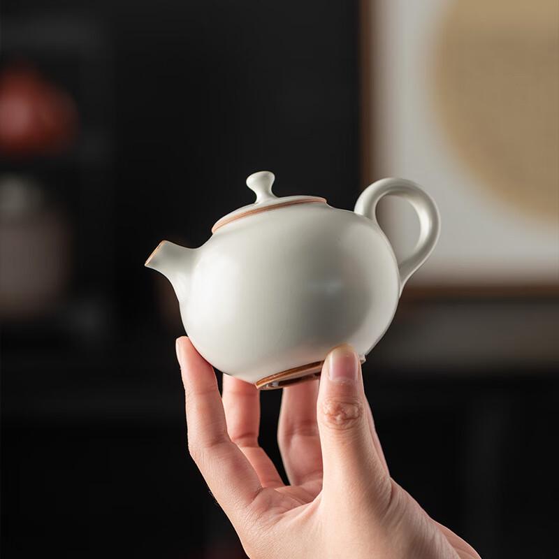 Luxury Handcrafted Ceramic Kung Fu Teapot