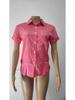 2025 Spring/Summer Women's Chiffon Pocket Button Short Sleeve Shirt - European and American Style Hot Item